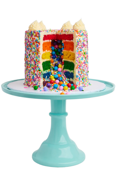 Rainbow Surprise Inside Cake