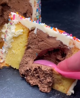 *Ice Cream* Sprinkle Cake